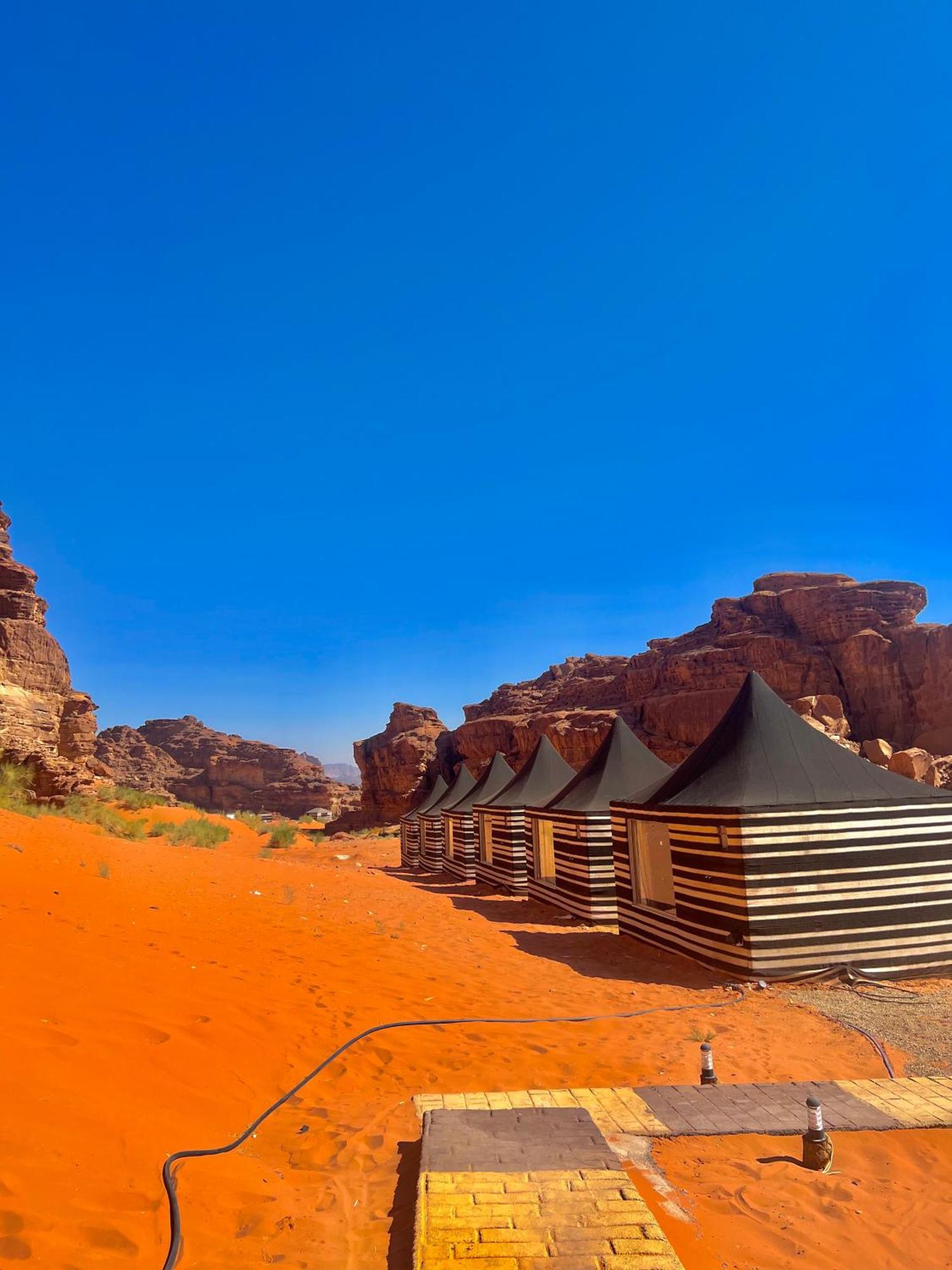 الشقق الفندقية وادي رمفي  Rum Mountain Luxury Camp المظهر الخارجي الصورة