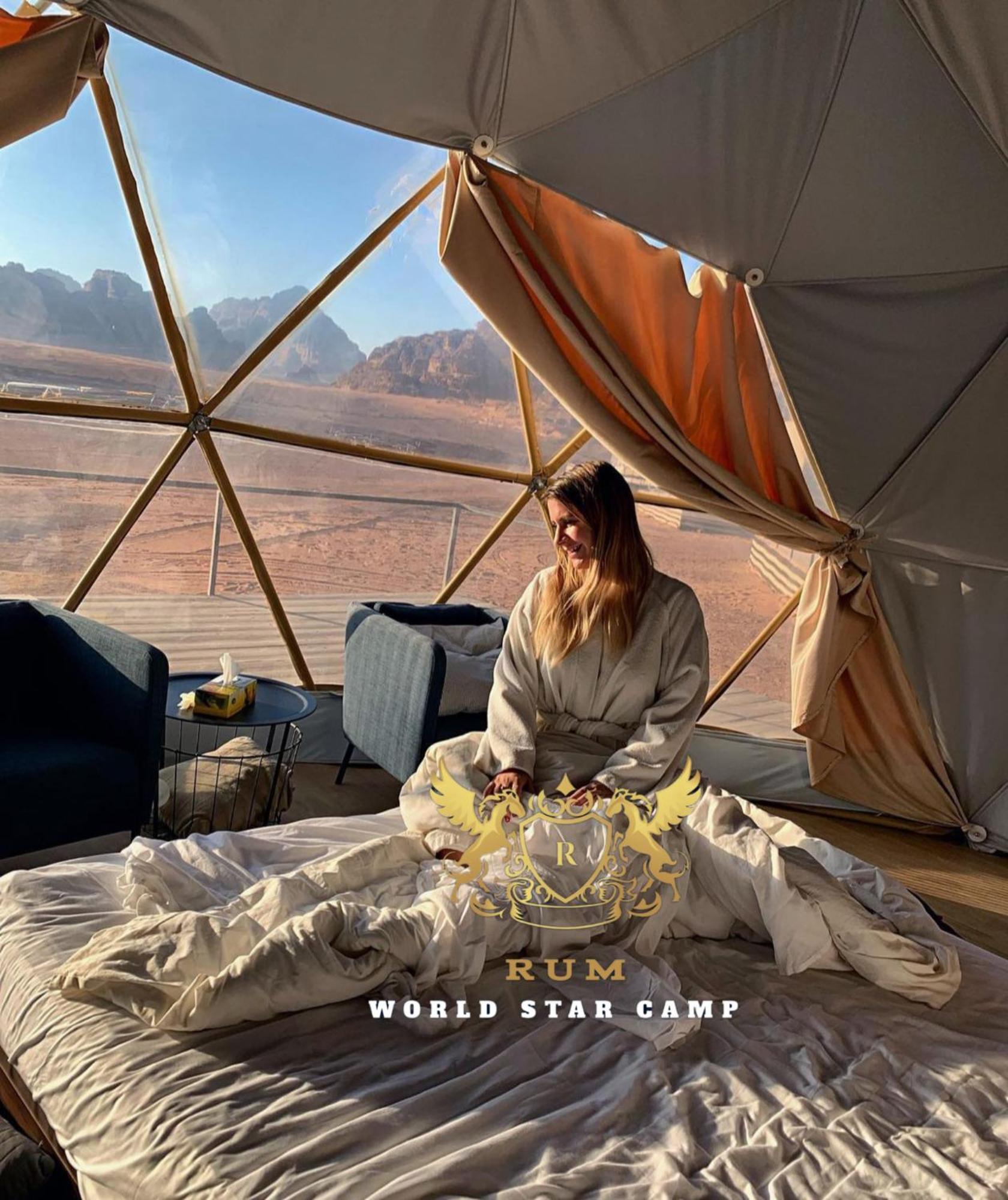 الشقق الفندقية وادي رمفي  Rum Mountain Luxury Camp المظهر الخارجي الصورة