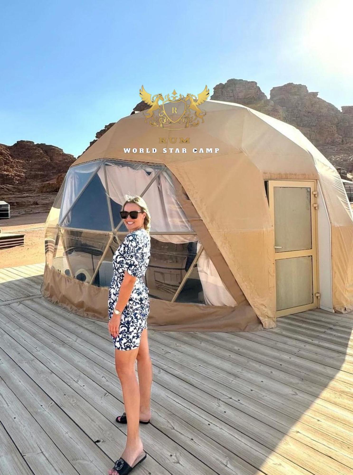 الشقق الفندقية وادي رمفي  Rum Mountain Luxury Camp المظهر الخارجي الصورة