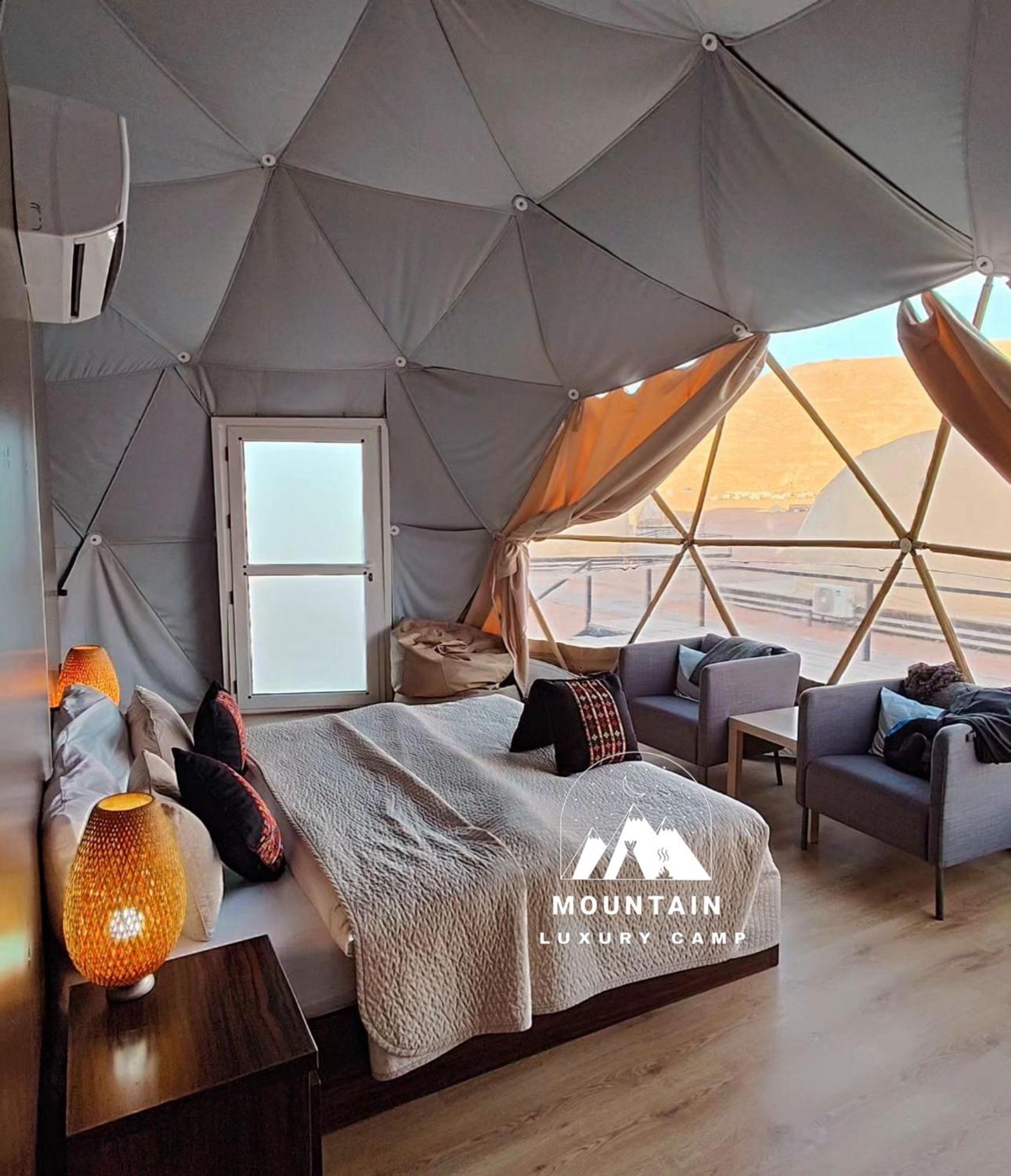 الشقق الفندقية وادي رمفي  Rum Mountain Luxury Camp المظهر الخارجي الصورة